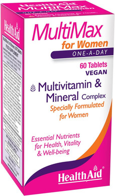 HealthAid Multi Max Vegetarian Tablets for Women - Pack of 60