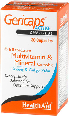 Healthaid Gericaps Active - 30 Capsules