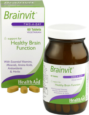 HealthAid BrainVit - 60 Tablets