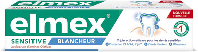 Elmex Sensitive Whitening Toothpaste, 75 ml, Pack of 3