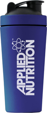 Applied Nutrition Bundle Metal Protein Shaker + 5 Sample Bundle - Sports Supplements Stainless Steel Shaker, Metal Shaker Bottle, Durable & Lightweight (750ml)