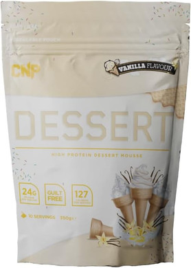 Cnp Professional High Protein Dessert Mix, 25G Of Dual Release Protein With Micellar Casein, 350G And 10 Servings, 4 Great Flavours (Vanilla)