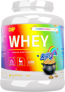 Cnp Professional New Formula 2Kg & 900G Premium Whey Protein Powder, 21G Protein, Low Carb, Easy Digestion, 66/30 Servings, 11 Great Flavours (Rainbow Cookie, 2Kg)

Size: 2 Kg (Pack Of 1)