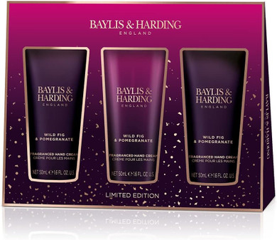 Baylis & Harding Wild Fig & Pomegranate Luxury Hand Treats Gift Set (Pack Of 1) - Vegan Friendly