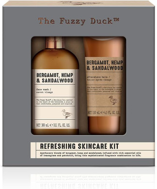 Baylis & Harding The Fuzzy Duck Bergamot, Hemp & Sandalwood Men'S Luxury Skincare Duo Gift Set (Pack Of 1) - Vegan Friendly