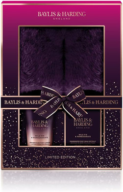 Baylis & Harding Wild Fig & Pomegranate Luxury Slipper Gift Set (Pack Of 1) - Vegan Friendly