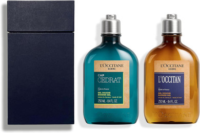 L'Occitane Men'S Shower Gel Duo | Men'S Premium Bath And Body Care Kit | Perfect As A Christmas Gift