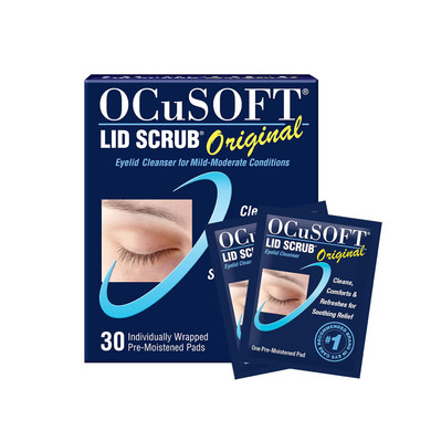 Ocusoft Lid Scrub, Pre-Moistened Pads, Original Formula, 30 Pads