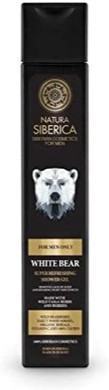 Natura Siberica White Bear Super Refreshing Shower Gel For Men, 250 Ml, (Pack Of 1)