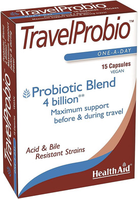 HealthAid Travel Probio Vegi Capsule Pack of 15