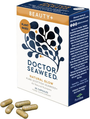 Doctor Seaweed'S | Beauty+ Capsules | 1 Months Supply | Organic Scottish Seaweed With Vitamins | Nails, Skin & Hair Natural Supplement
