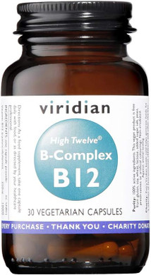 High Twelveã¢Â® Vitamin B12 With B-Complex: 30 Caps