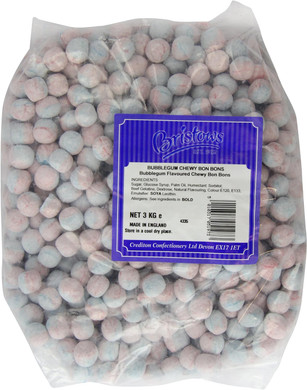 Bristows Bubblegum Chewy Bonbons 3 Kg