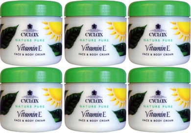 Twelve Packs Cyclax Vitamin E Face & Body Cream 300Ml
