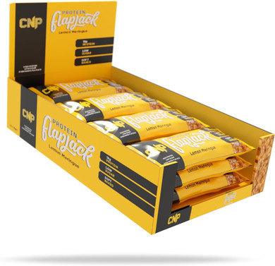 Cnp Professional Whey Protein Flapjacks, 18G Protein, Soft Baked And Low Carbs, Available In 5 Delicious Flavours, 12 X 75G Bars (Lemon Meringue)