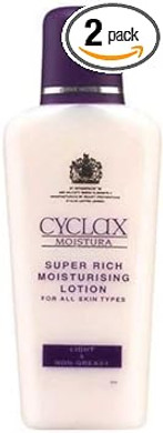 Two Packs Of Cyclax Moistura Super Rich Moisturising Lotion 200Ml
