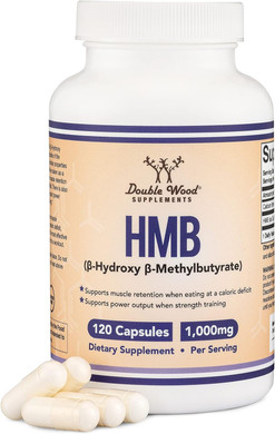 Hmb Supplement, Third Party Tested, Made In Usa, 120 Capsules, 1000Mg Per Serving, 500Mg Per Capsule