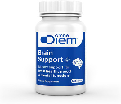 Omne Diem Brain Support With Cerenx And Mecobalactive, 60 Capsules  Dietary Supplement For Brain Health, Mood & Mental Function