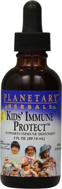 Planetary Herbals Immune Protect Liquid For Kids, 2 Fluid Ounce