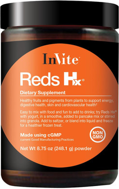 Invite Health Reds Hxã¢Â® -Fruit And Vegetable Supplement, Superfood Powder -Formulated With Powerful Extracts From The Spectrum Of Oranges, Reds, Blues And Purples Plus Probiotics - 30 Servings