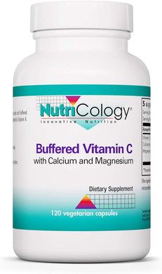 Nutricology Buffered Vitamin C Vegicaps, 120-Ounce