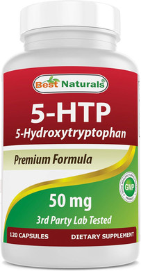 Best Naturals 5-Htp 50 Mg 120 Capsules, 5 Htp Capsules Supports Relaxation & Restful Sleep