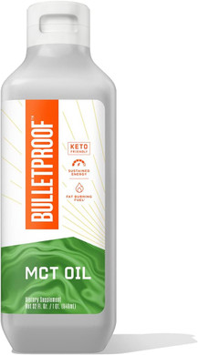 Bulletproof XCT MCT Oil Made with C10 and C8 MCT Oil, 32 Oz, Amplifies Energy, Keto Friendly32 Fl Oz (Pack of 1)