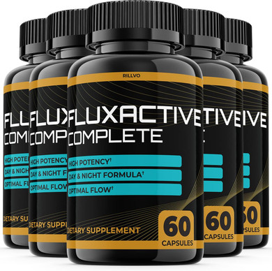 (5 Pack) FluxActive Complete Flux Active Prostate Supplement (300 Capsules)