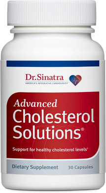 Dr. Sinatra Advanced Cholesterol Solutions Heart Health Supplement With Citrus Bergamot, 30 Capsules (30-Day Supply)