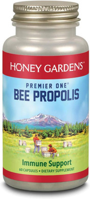 Honey Gardens Premier Bee Propolis, Capsule (Btl-Plastic) | 650Mg 60Ct