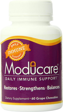 Moducare Daily Immune Support, Plant Sterol Dietary Supplement, Grape Flavored , 60 Chewable Tablets60 Count (Pack Of 1)