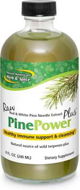 North American Herb & Spice Pine Power Plus - 8 Fl Oz - Immune & Cardiovascular Support - 23 Servings