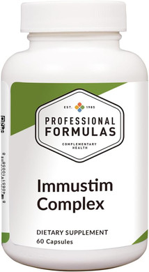Professional Formulas Immustim Complex - Lyophilized Glandulars With Synergistic Support For Immune Health, Respiratory Health, And Normal Inflammatory Balance - Hypoallergenic, Gluten Free, 60 Caps