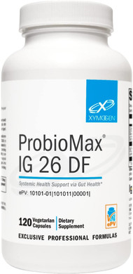 Xymogen Probiomax Ig 26 Df - Bacillus Coagulans Spore Based Probiotic, Immunoglobulins + Igy Max Hyperimmunized Egg - Promotes Immune Health, Intestinal Health, Cytokine Balance (120 Capsules)