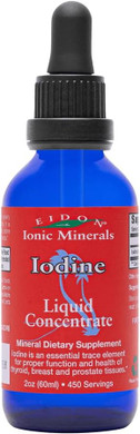 Eidon Ionic Minerals Potassium Iodide Supplement - Liquid Iodine Drops, Supports Energy Levels And Thyroid Health, Bioavailable, No Additives Or Preservatives - Potassium Iodide Drops, 18 Oz