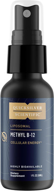 Quicksilver Scientific Methyl B12-1000Mcg Vitamin B12 As Methylcobalamin (Methyl B12) - B12 Liquid With Nano Technology For Superior Absorption - Supportive Energy Supplement (30Ml / 90 Servings)