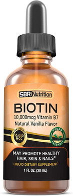 Max Absorption Biotin Liquid Drops, 10000Mcg Of Biotin Per Serving, 60 Serving, No Artificial Preservatives, Vegan Friendly, Supports Healthy Hair Growth, Strong Nails And Glowing Skin, Made In Usa