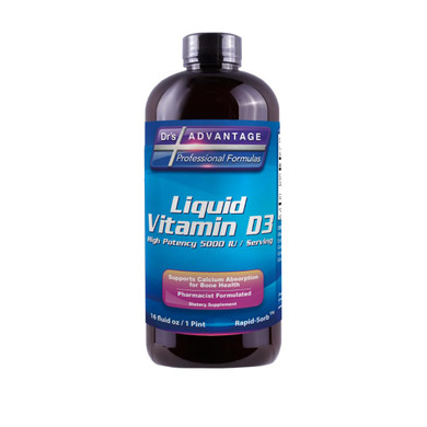 Dr'S Advantage Liquid Vitamin D3 5000 Iu 16Oz