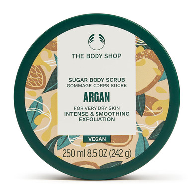 The Body Shop Wild Argan Oil Body Scrub Exfoliator - 250Ml8.5 Ounce (Pack Of 1)