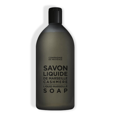 Compagnie De Provence Savon De Marseille Nourishing Liquid Soap, Cashmere, 33.8 Fl Oz Plastic Bottle Refillrefill / 33.8 Fl Oz