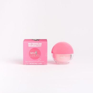 Dotted Zebra Watermelon Jelly Moisturising Mask, 1.6 Oz - Hydrating Face Moisturizer With Hyaluronic Acid And Vitamins - Face Mask For All Skin Types