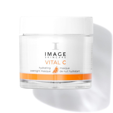 Image Skincare, Vital C Hydrating Overnight Masque, Revitalizing Sleeping Facial Mask With Blue-Green Algae Extract And Hyaluronic Acid, 2 Oz