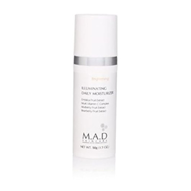 M.A.D Skincare Brightening Illuminating Daily Moisturizer, 50G (1.7Oz)