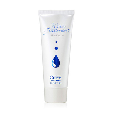 Cure Water Treatment Skin Cream. Moisturizer/Toner For Aging Skin. Hydrogen Water, Oil Free, Make Up Base, Nighttime Face Pack, Full Body Lotion. Made In Japan