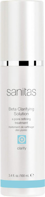 Sanitas Skincare Beta Clarifying Solution, Clarifying, Exfoliation Treatment, Salicylic Acid, 3.4 Ounces