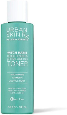 Witch Hazel Brightening & Ph Balancing Toner, Usrxã¢Â®, Clarifies Pores, Improves The Appearance Of Uneven Skin Tone, Formulated With Antioxidants, Niacinamide And Alpha Hydroxy Acids, 4.5 Fl Oz
