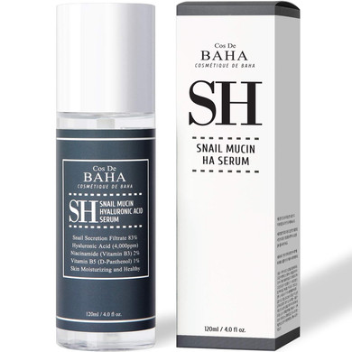 83% Snail Repair Intensive Facial Serum With Vitamin B3 2% + B5 - Morning Recovery + Remedy Skin Repair + Helps To Repair Damaged Tissue + Protects Skin From Free Radicals, 4 Fl Oz (120Ml)
