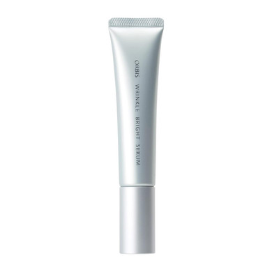 Orbis Wrinkle Bright Serum | Japanese 2-In-1 Brightening & Wrinkle Reducing Anti-Aging Skincare | Dark Sun Age Spot Face Essence Cream (1.0 Oz, 30 G)