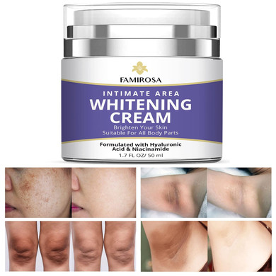 Famirosa Intimate Area Dark Spot Corrector-Underarm Cream For Armpit, Knees, Elbows, Inner Thigh, Private Parts- Intimate Skin Cream