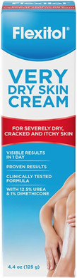 Flexitol Very Dry Skin Cream,Rich Moisturizing Body Cream With Urea, 4.4 Ounce Tube